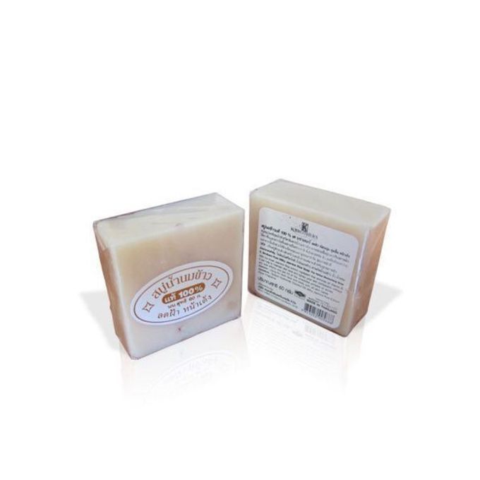 K Brothers Original Rice Milk And Collagen Soap- {60g}