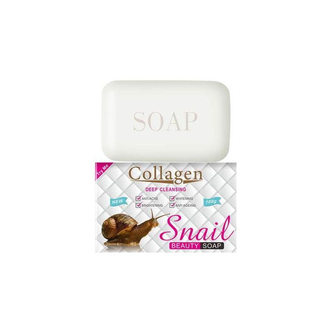Collagen Snail Whitening Anti-ageing & Anti-acne Beauty Soap