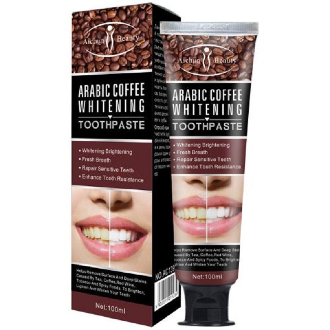 Aichun Beauty Arabic Coffee Whitening Toothpaste - 100ml