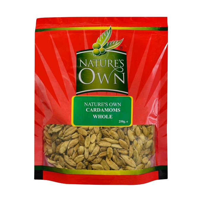 Nature's Own Whole Spices Cardamoms 250g