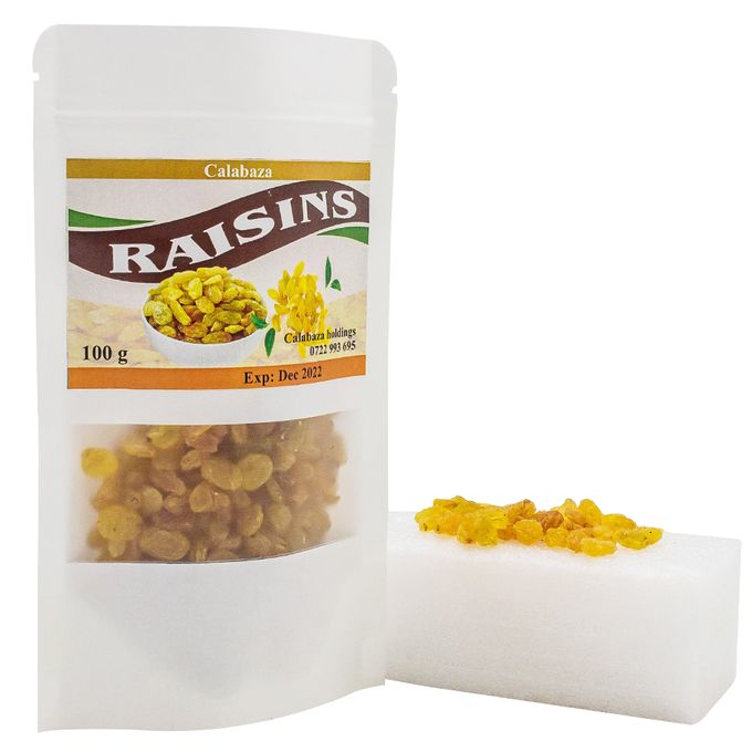 Calabaza Golden Raisins Sultanas