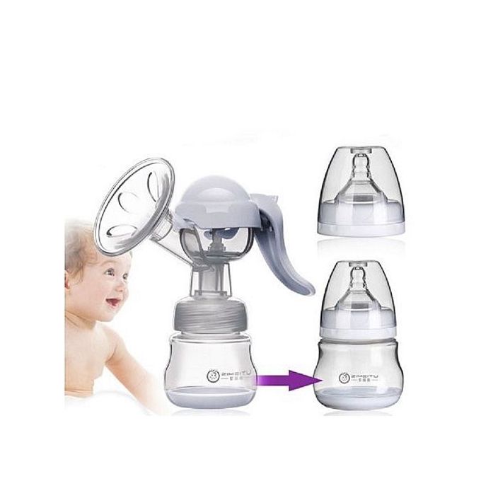 Manual Breast Pump with a Free Bottle