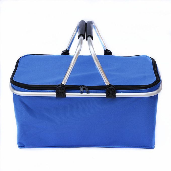 Generic Folding Basket Lunch Picnic Food Folding Insulated Cooler