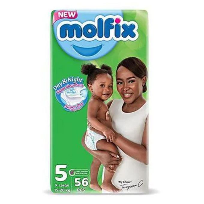 Molfix Diapers Jumbo X Large Number 5 15 to 20kg