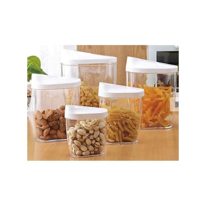 Generic 1 Pcs Acrylic Air Tight Container Storage Set-Easy Pour Lids
