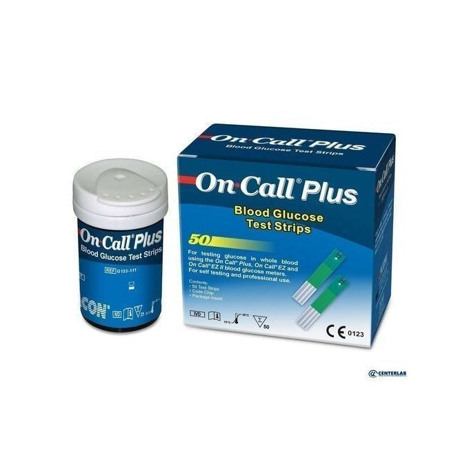 On Call Plus Oncall Plus Blood Glucose Test Strips