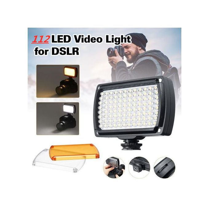 Generic 112Pcs Lamp LED Ligh For Camcorder DSLR Camera - Pattern 2