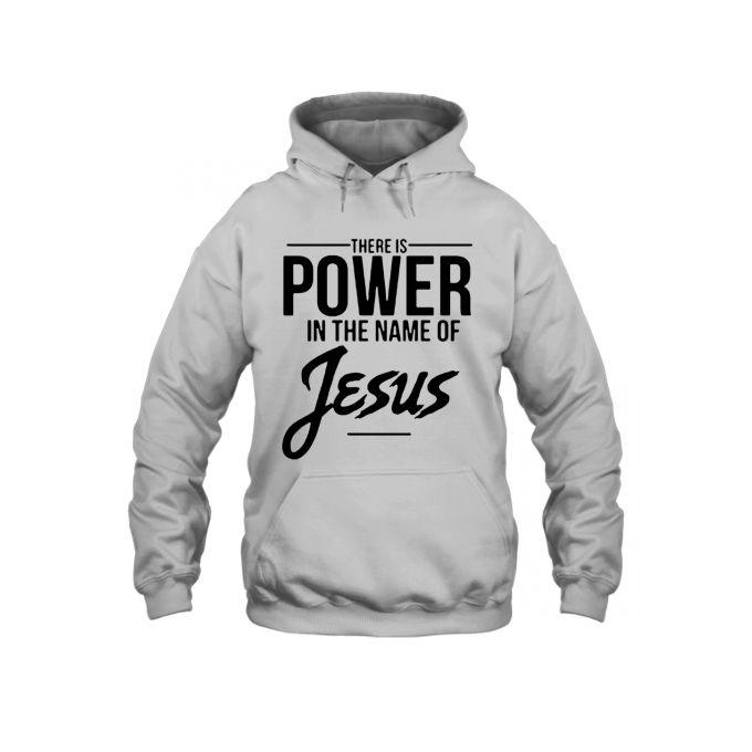 There Is Power In The Name Of Jesus - Grey