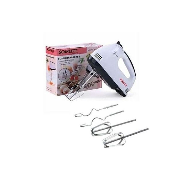 Scarlet 7 Speed Super Electric Hand Mixer