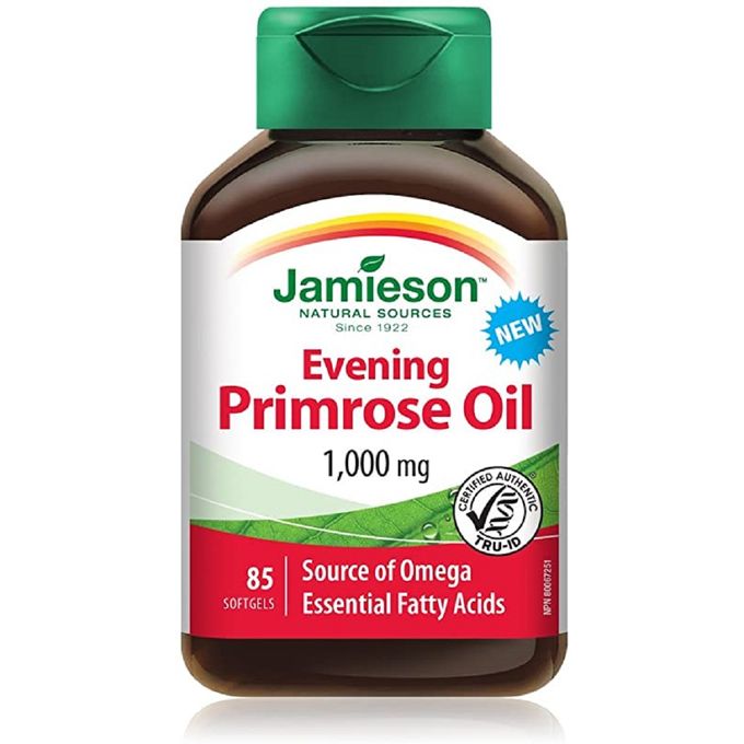 Jamieson Evening Primrose Oil 1000mg Softgels 85`s