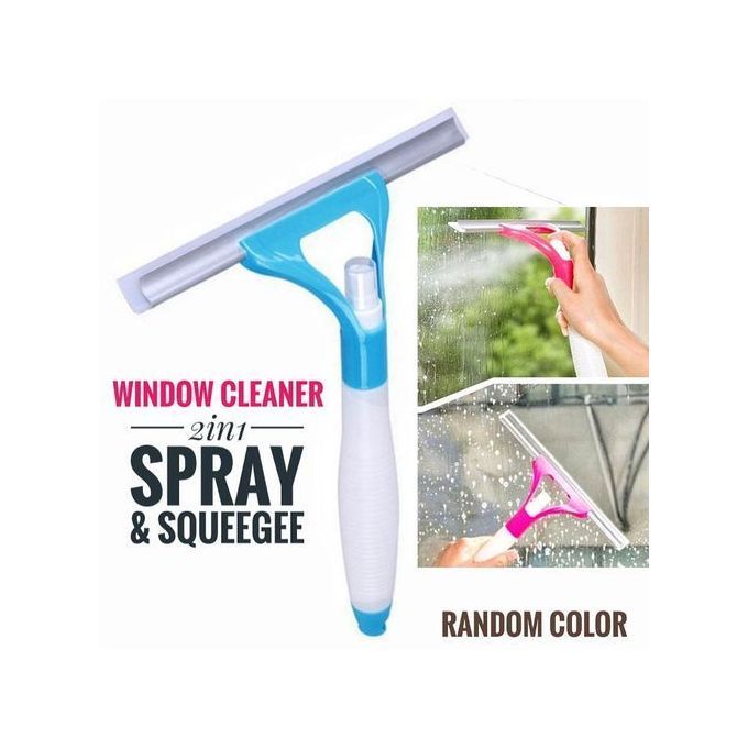 Generic 2 In 1 Glass Window Cleaner With Auto Soap Spray