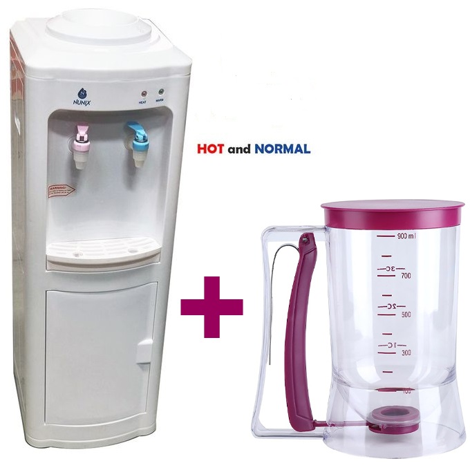 Nunix Hot & Normal Water Dispenser + Free Butter Dispenser