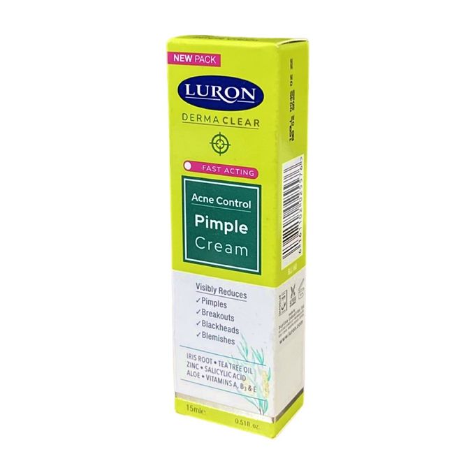Luron Pimple Cream Acne Control Fast Acting Dermaclear Breakouts