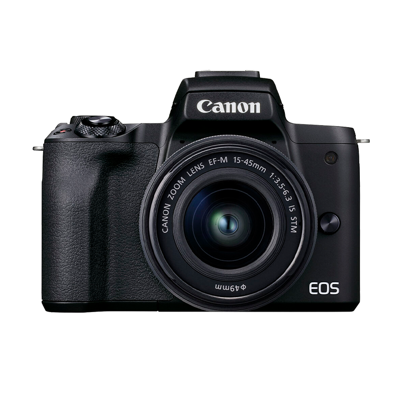 Canon EOS M50 Mark II Mirrorless Digital Camera (with 15-45mm Lens Kit)