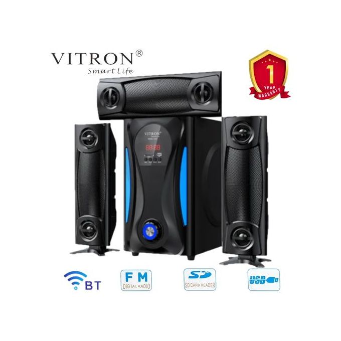 Vitron 3.1CH V643 X-BASS MULTIMEDIA SPEAKER SYSTEM 10000W