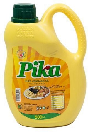 Pika Pure Vegetable Cooking Oil 500ML
