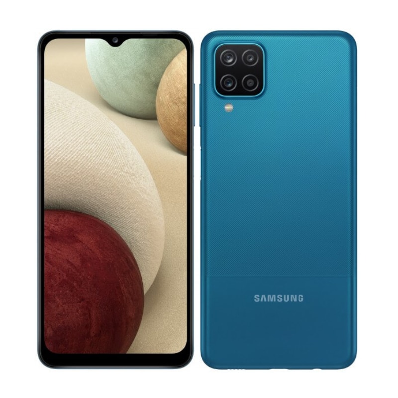 Samsung Galaxy A12 ; 128 + 4 GB, 6.5 Inches, (Dual SIM)- 5000mA;