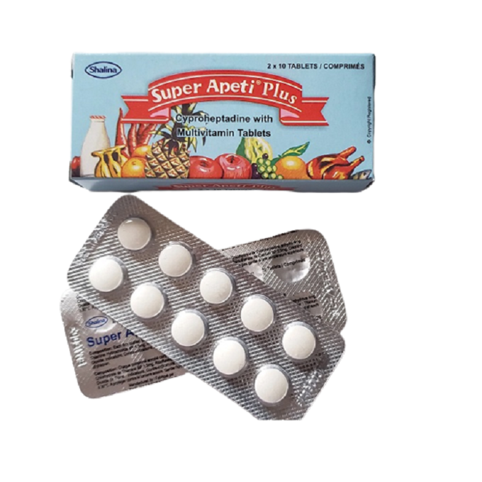 10 Pills Super Apeti Plus Multivitamin Weight Gain Pills