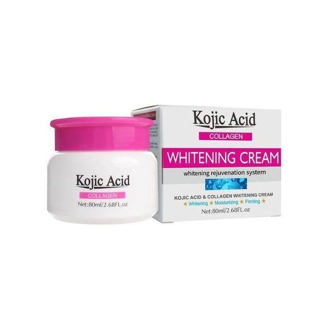 Guanjing Brightening Collagen Kojic Acid Whitening Cream 80ml