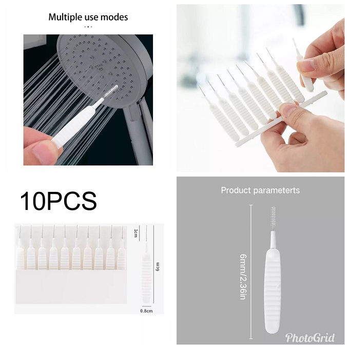 Generic 10pcs Shower Head Cleaning Brushes