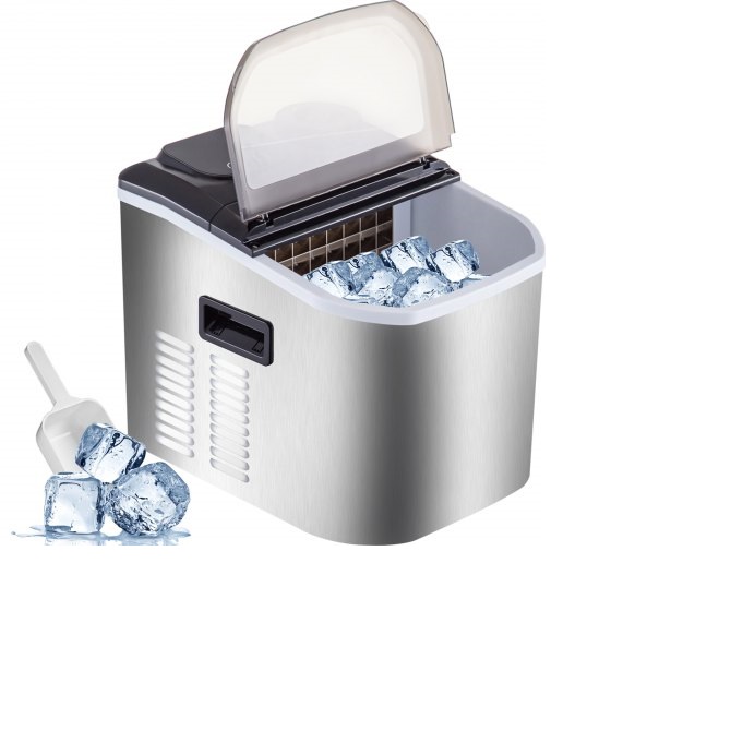 Ice Cube Maker Machine Makes Square Ice (Ice Cubes)