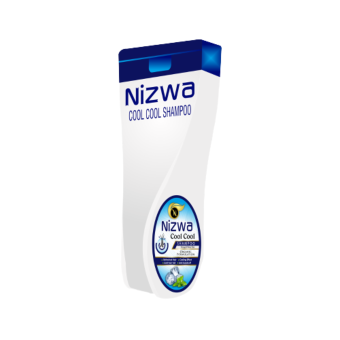Nizwa COOL COOL MENTHOL Shampoo. Removes & Prevent dandruffs & hairfall