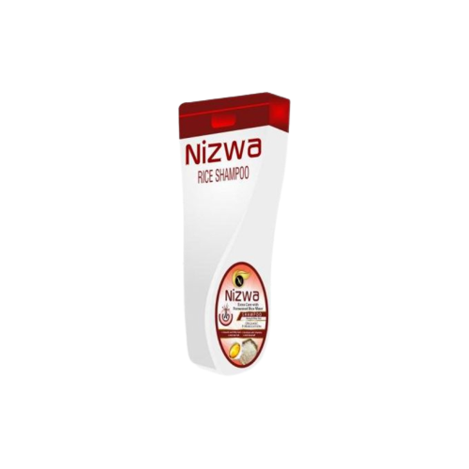 NIZWA RICE water Shampoo. Prevent Dandruffs & hairfall, Makes hair strong, shiny, smooth & silky