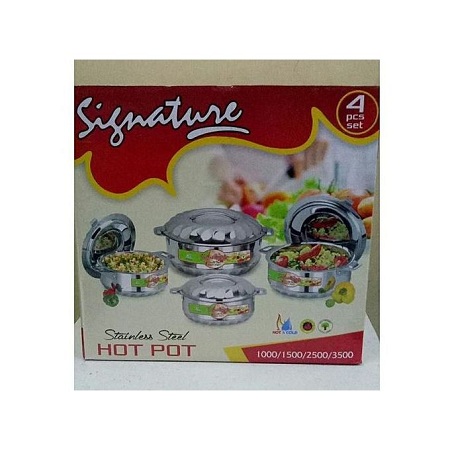 Signature 4 Piece Hot Pot Set