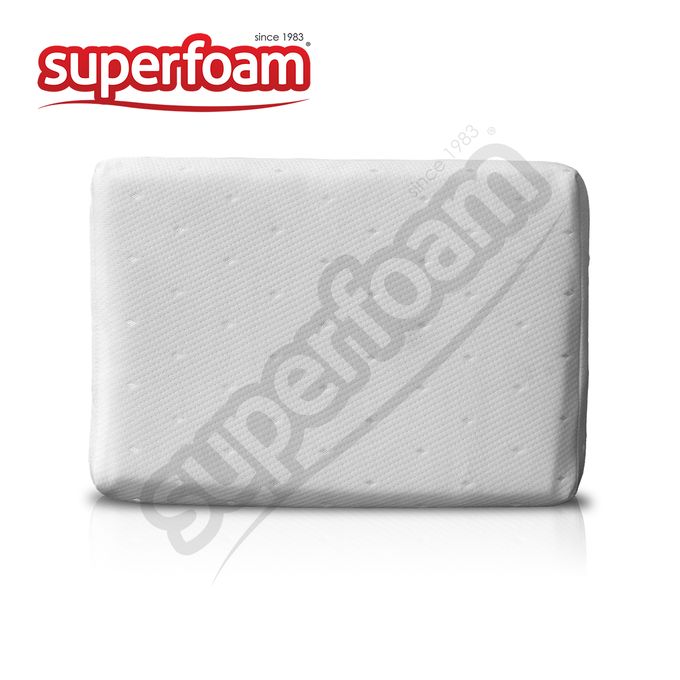 Superfoam Memory Foam Pillow - White