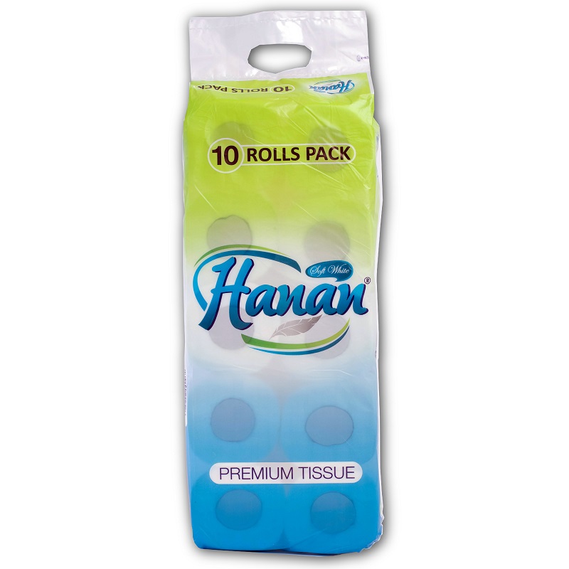 Hanan Toilet Rolls Ten Pack(10x4s)