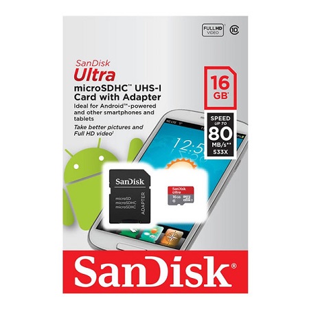 SanDisk Memory Card 16GB