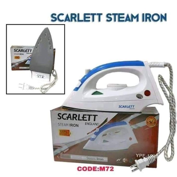 Scarlet Steam Iron Box