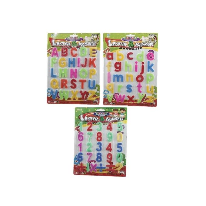 Generic Magnetic Letters And Numbers For Kids Puzzles-68 Pieces