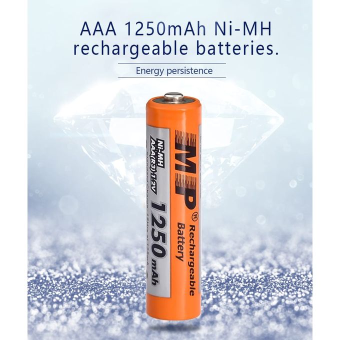 Multiple Power AAA 1.2V 1250mAh Multiple Rechargeable Battery