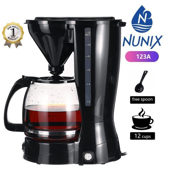 Nunix 12cups - Coffee Maker Machine