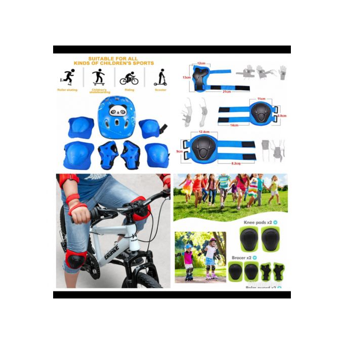 Kids Helmet /Guards Set - 6 Pack