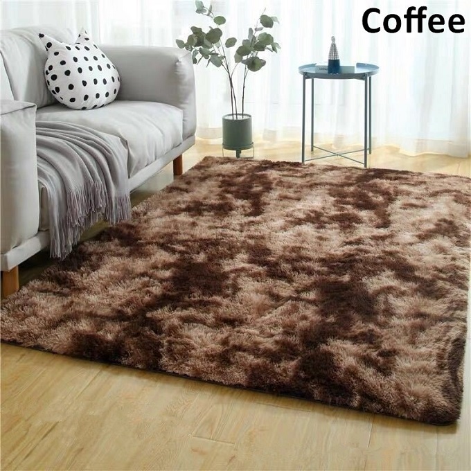 Coffee Brown-Patched Carpet 5*8