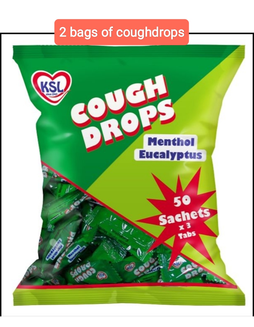 KSL Cough drops 2 bags