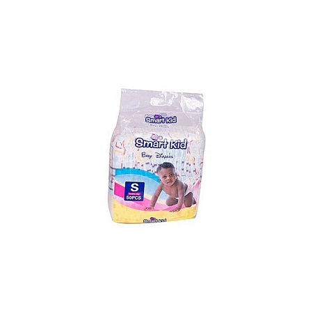 Smart Kid Smart Kid Baby Diapers, Size Small (3 - 6 Kgs), 50 Pieces Count