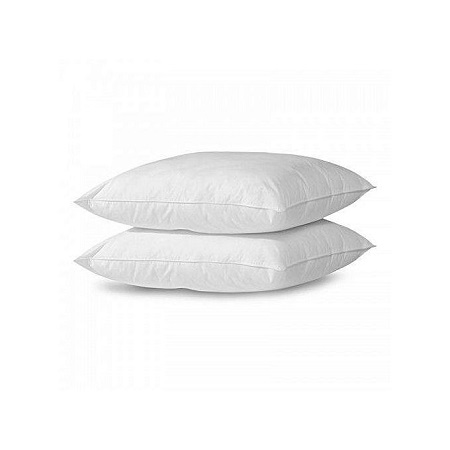 Fiber Hollow Pillow - 2 Pieces In 1 Set - White 750 Grams For Each Pillow