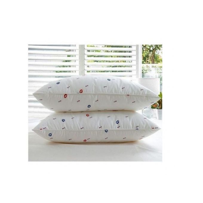 Generic 2 Bed Pillows (Pair-Pure Fibre Filled)