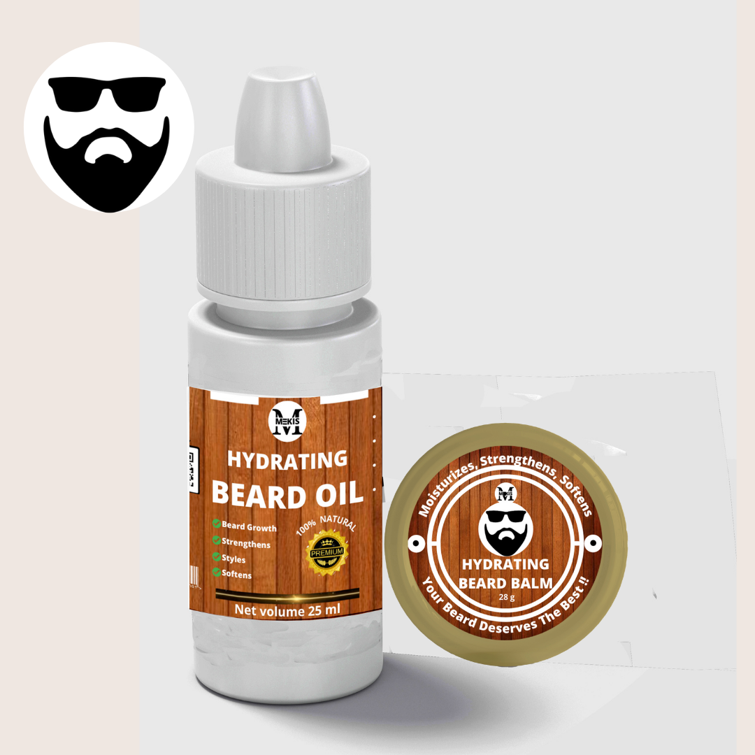 Hydrating Beard Oil & Balm Combo