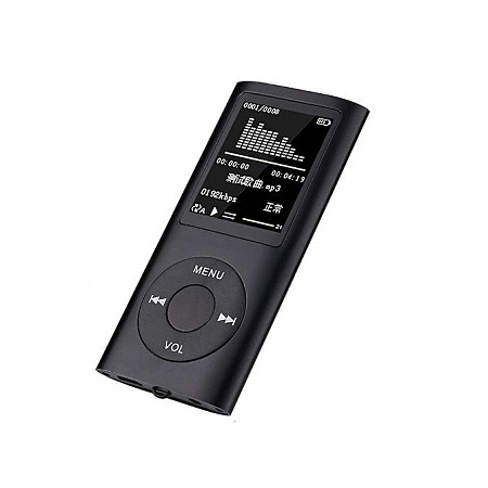 Popular MP4 1.8 HD video mp4 MP3 player multi-language recording-black