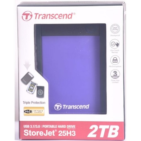StoreJet 25H3 External Hard Drive - 2TB