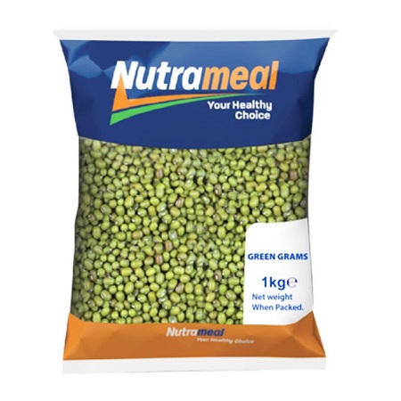 Nutrameal Green Grams Cleaned - 1kg.