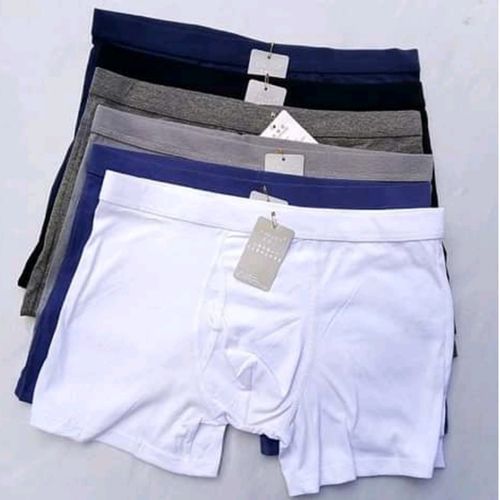 Fashion 3PACK Pure Cotton Brief Boxers Men's Underwear-L