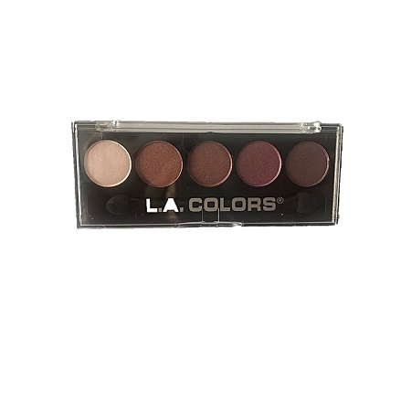 L.A. Colors 5 Color Eyeshadows - Wine &