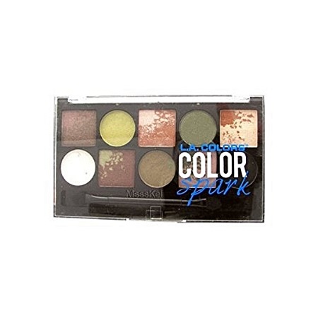 L.A. Colors Color Spark Eyeshadow - Effect