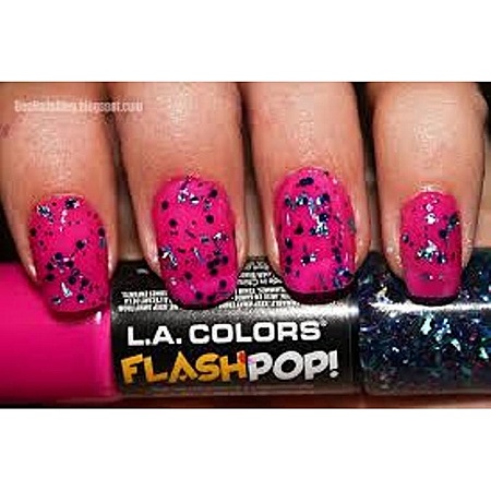 L.A. Colors Flash Pop Nail Polish - Pinksicle