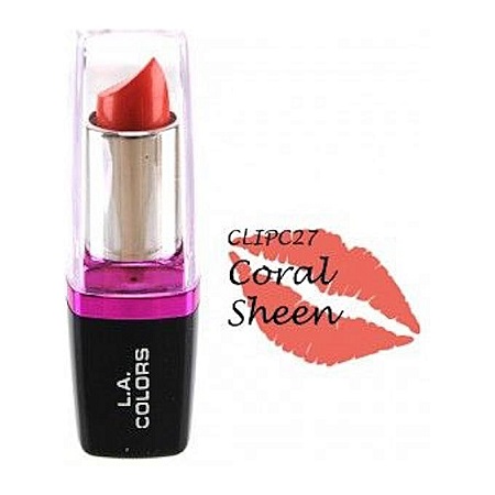 L.A. Colors Hydrating Lipstick - Coral Sheen